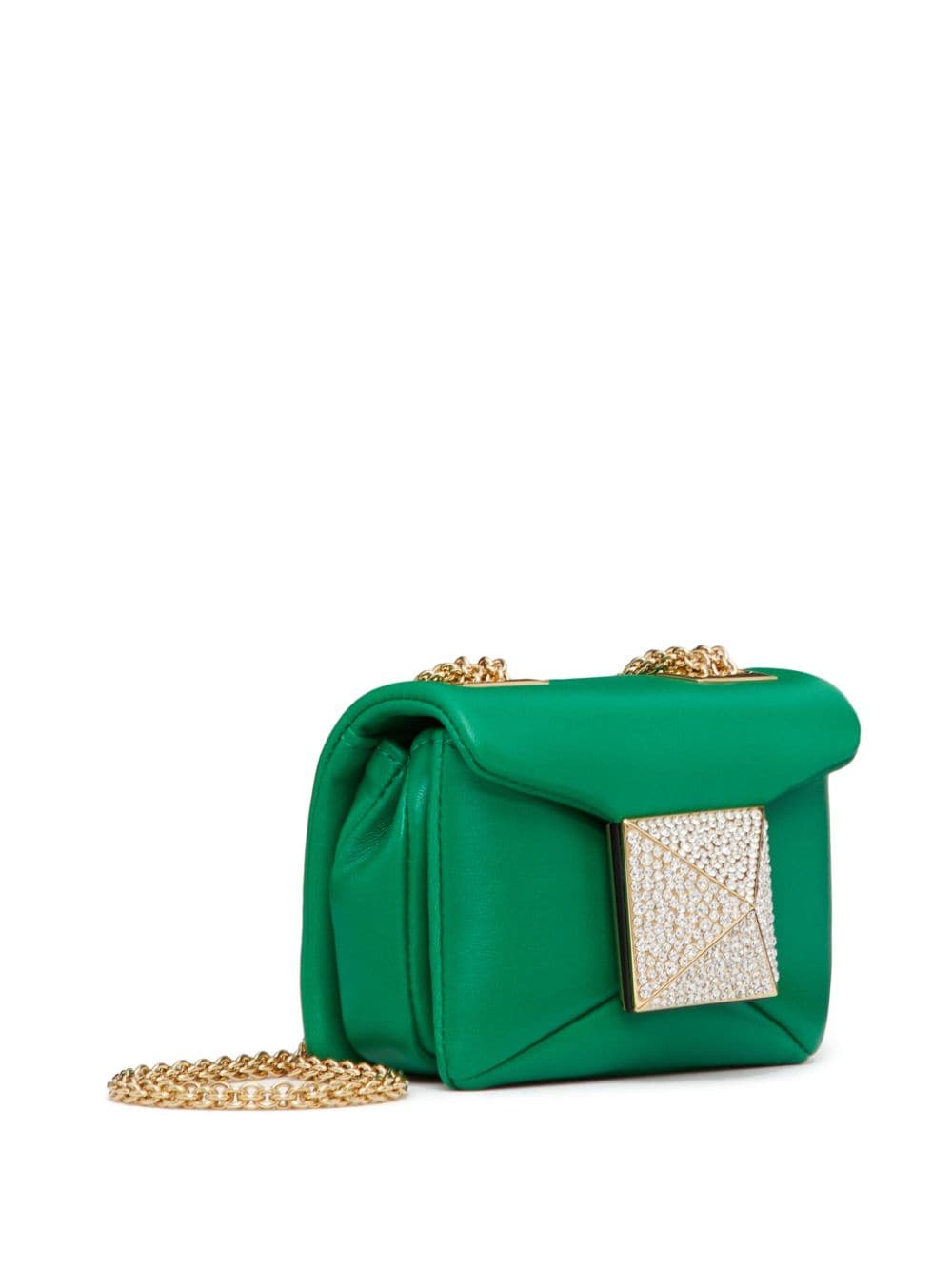 Valentino Garavani micro One Stud crystal embellished bag