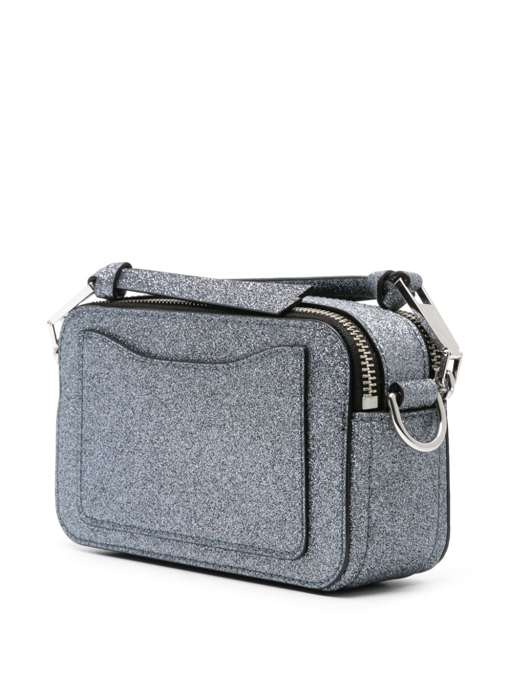 Marc Jacobs The Metallic Glitter Snapshot camera bag