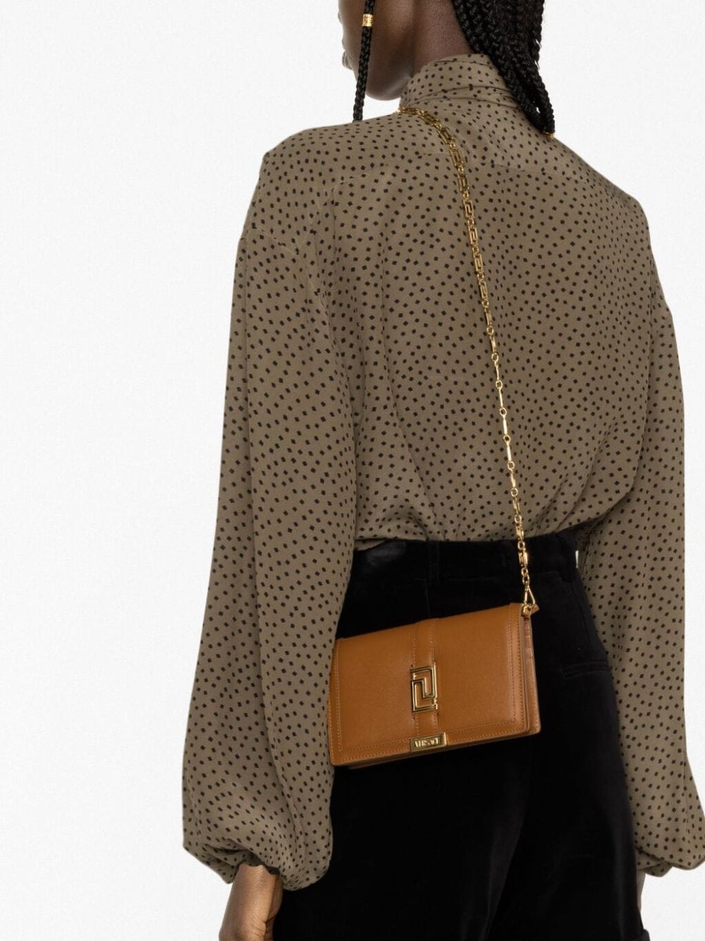 Versace mini Greca Goddess shoulder bag