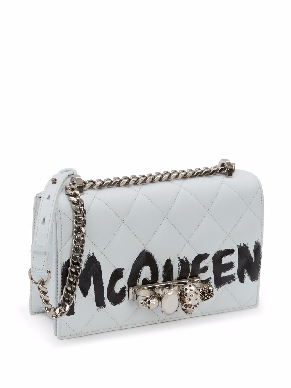 Alexander McQueen logo-print cross-body bag