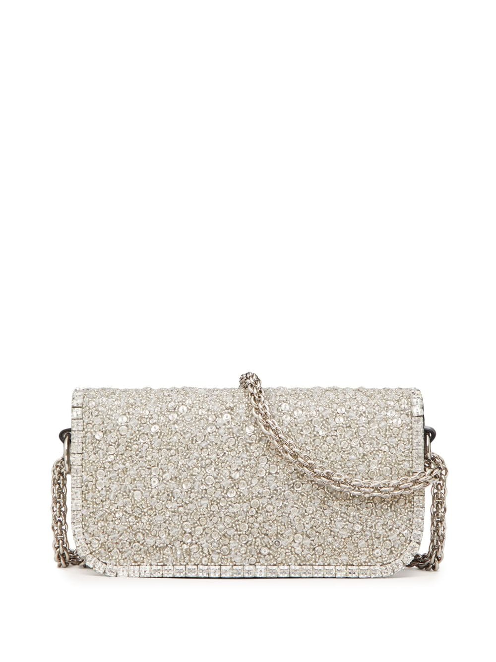 Valentino Garavani small Locò embroidered shoulder bag