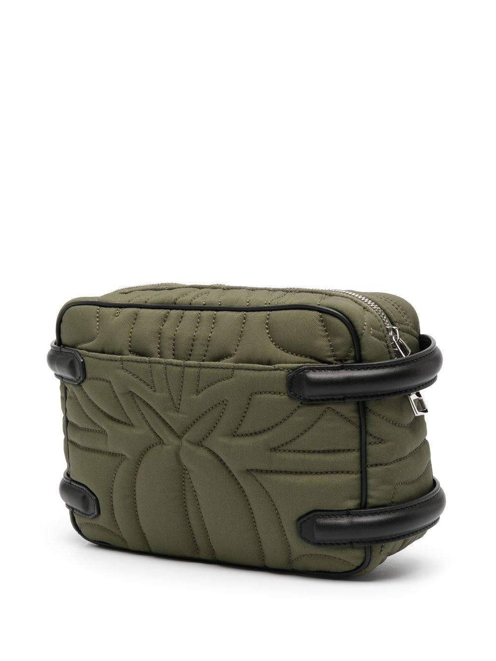 Alexander McQueen The Harness quilted camera bag