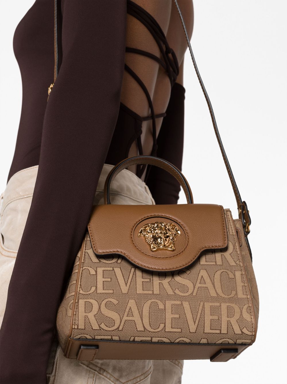 Versace small La Medusa tote bag