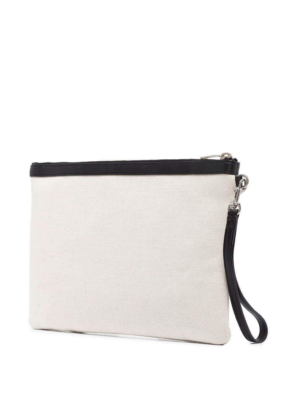 Saint Laurent Rive Gauche canvas pouch