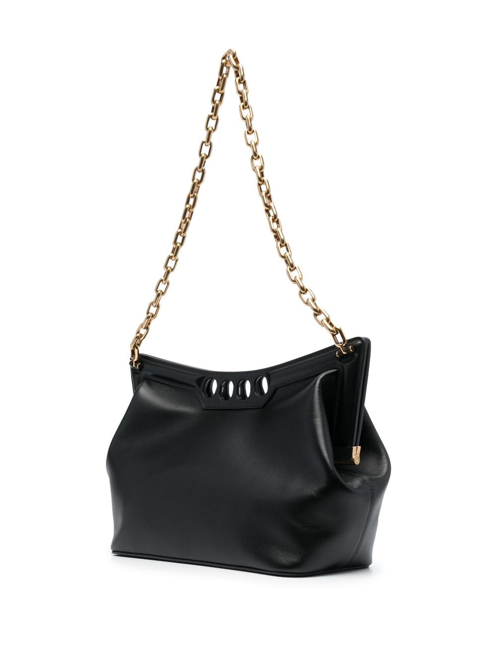 Alexander McQueen The Peak leather shoulder bag
