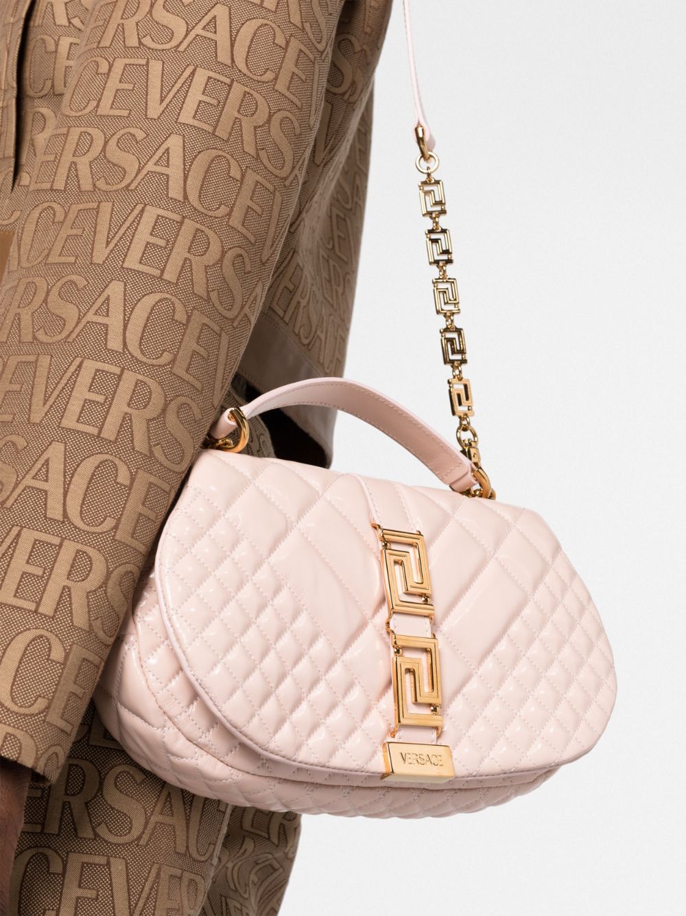 Versace Greca Goddess shoulder bag