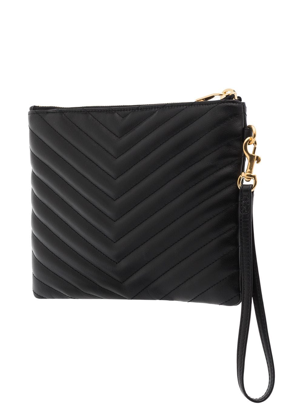 Saint Laurent quilted leather purse