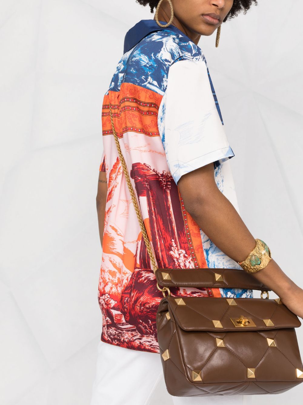 Valentino Garavani Rockstud-embellished tote bag