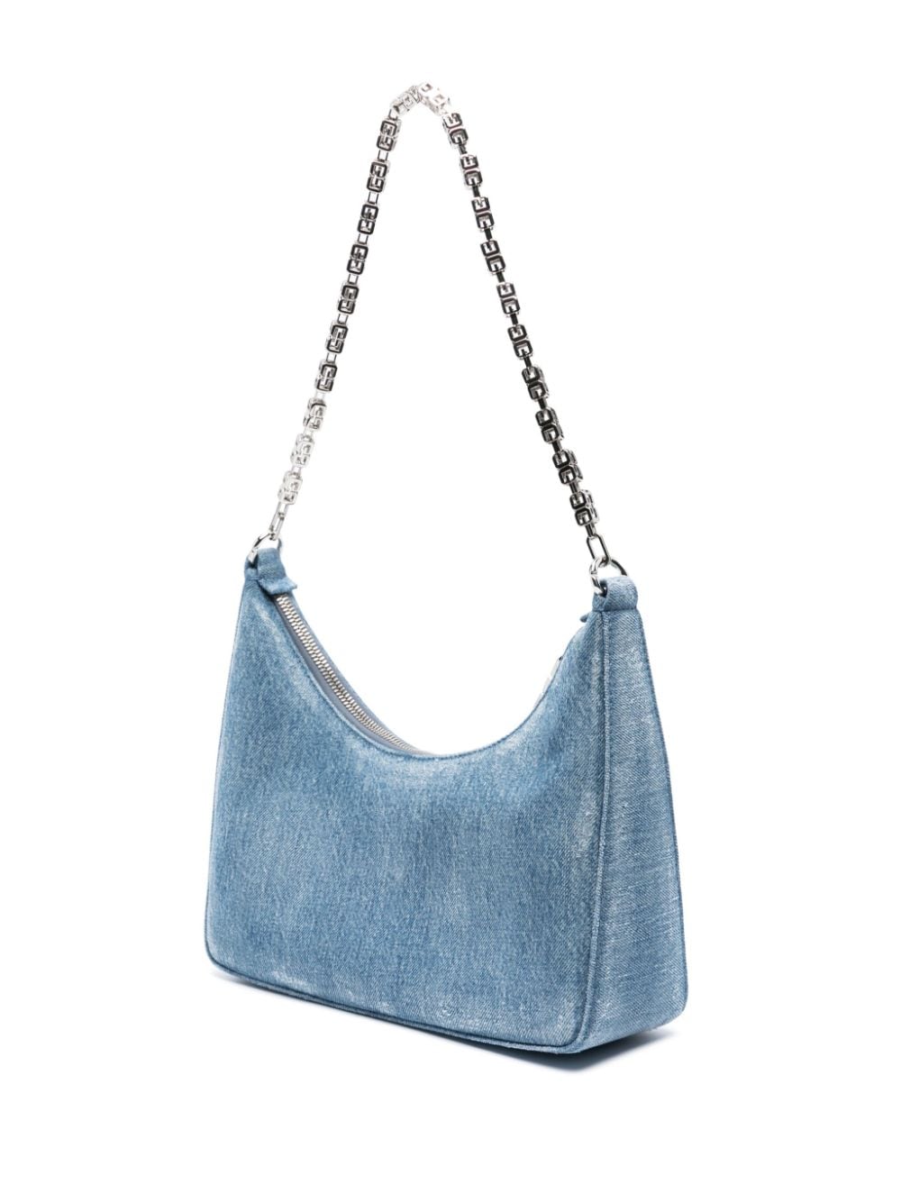Givenchy Moon Cut-out denim shoulder bag