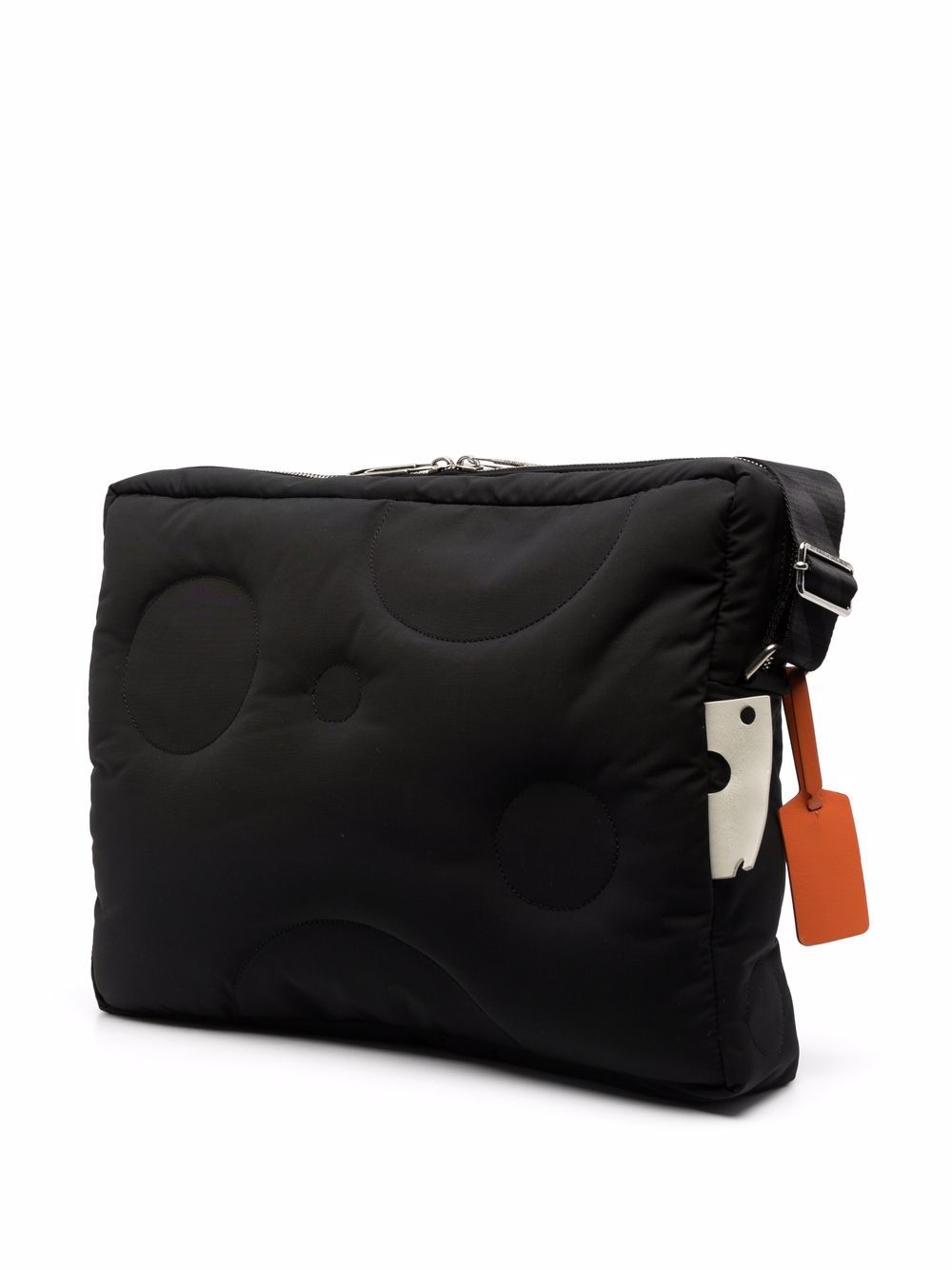 Off-White Meteor quilted messenger bag