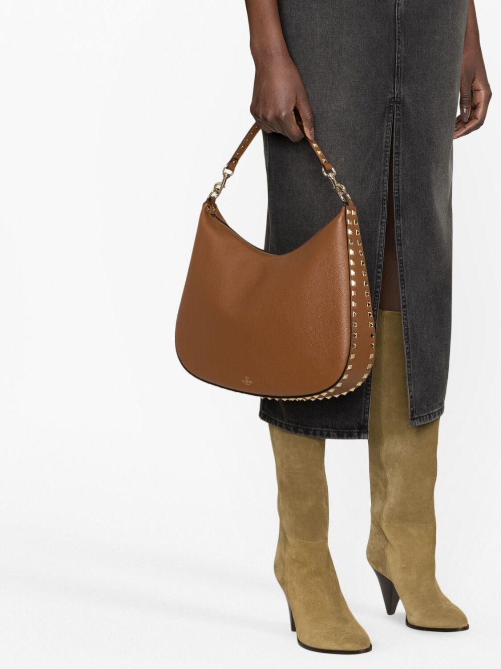 Valentino Garavani Rockstud leather shoulder bag