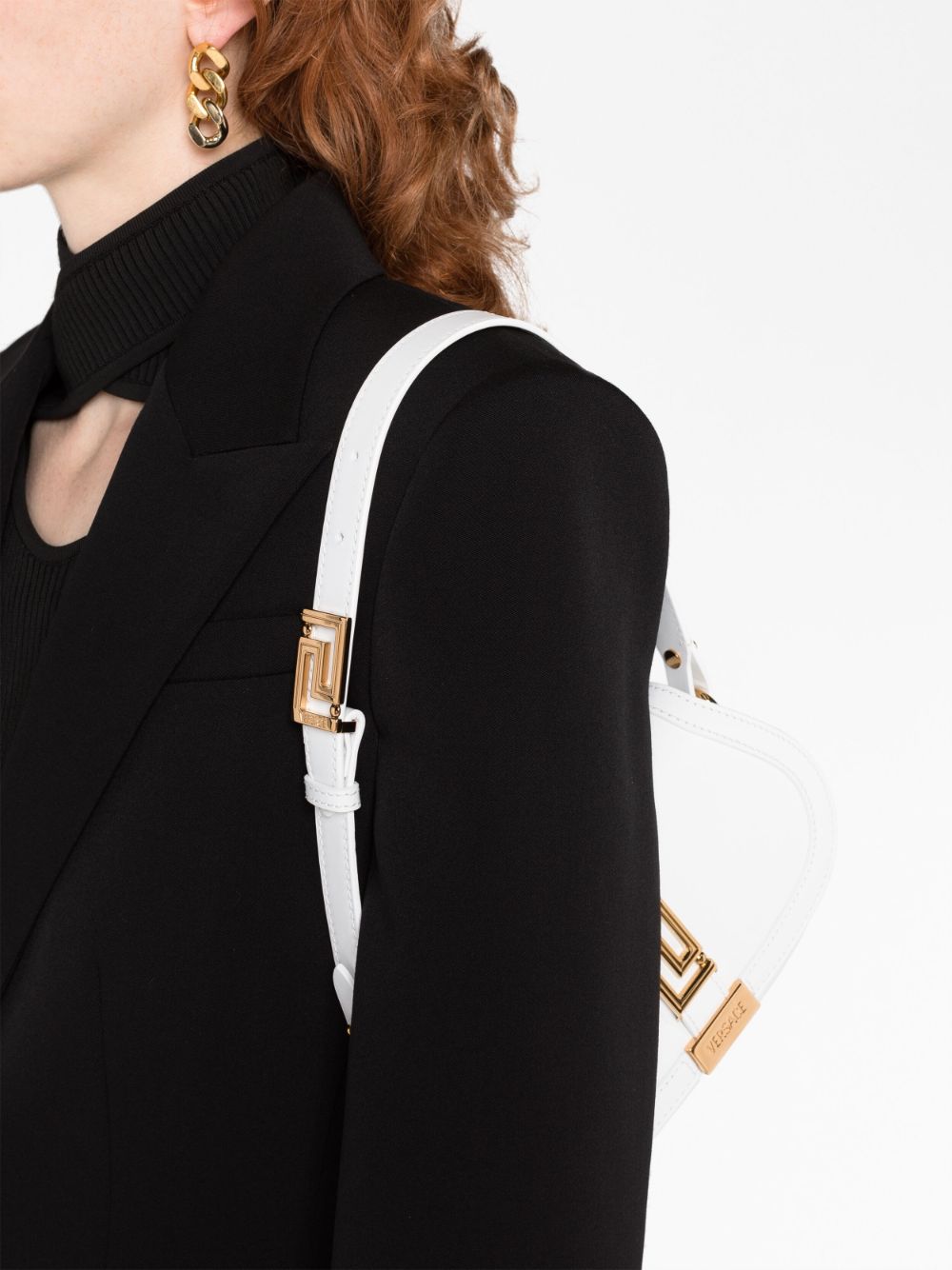 Versace Greca Goddess mini shoulder bag