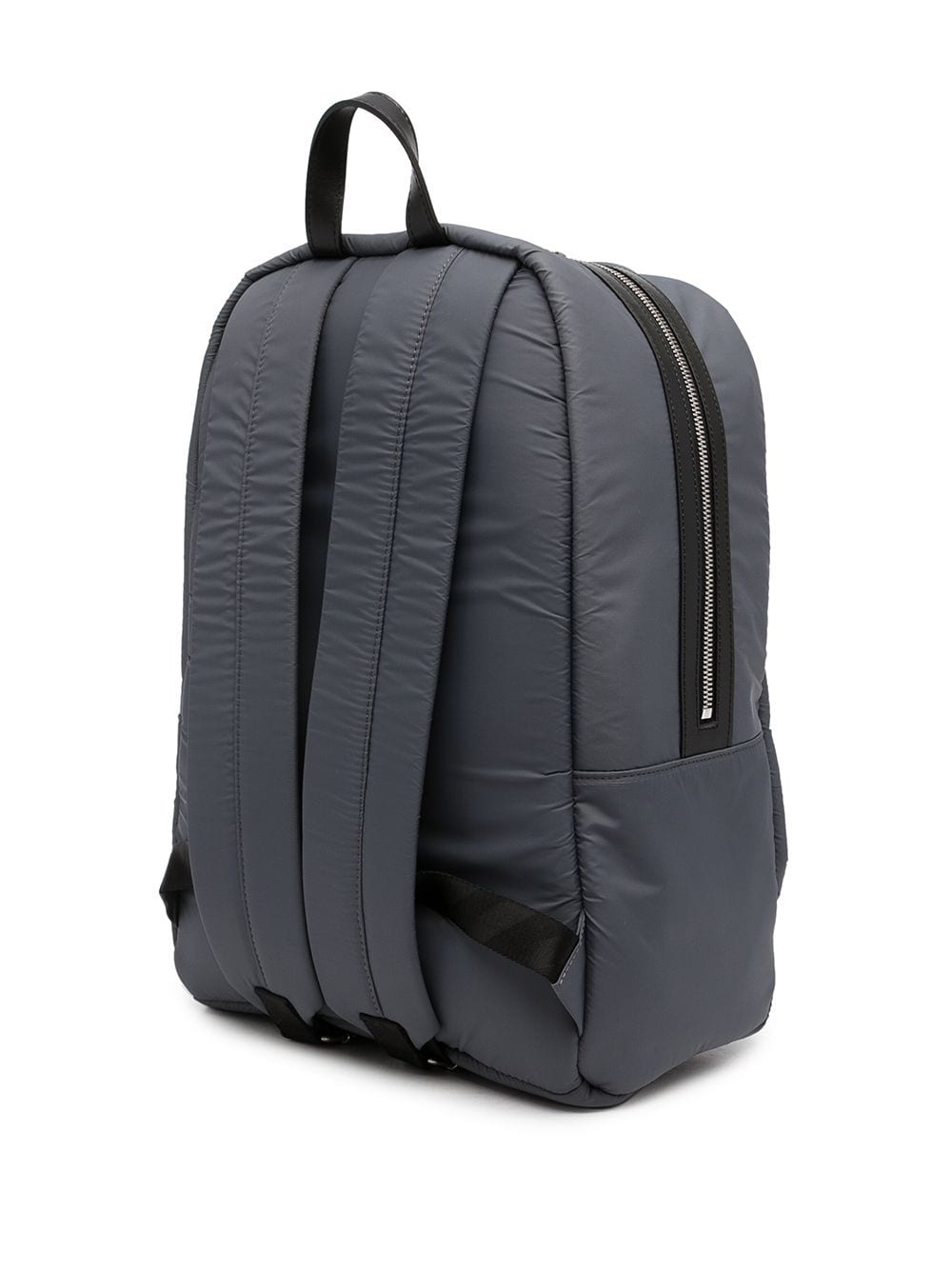 Off-White logo-patch zip-fastening backpack