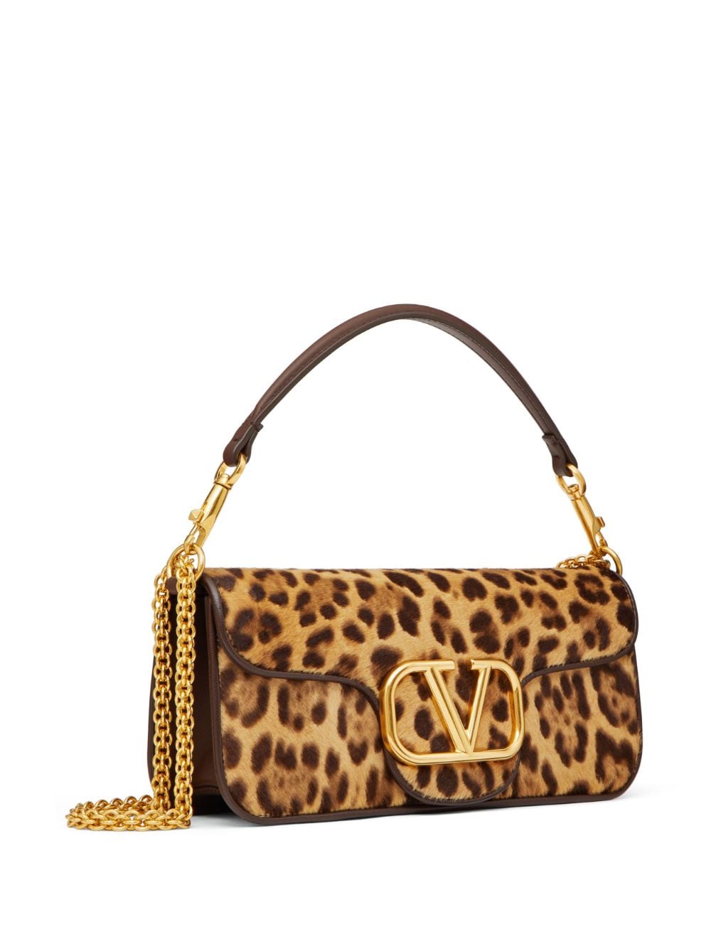 Valentino Garavani Locò calf-hair shoulder bag