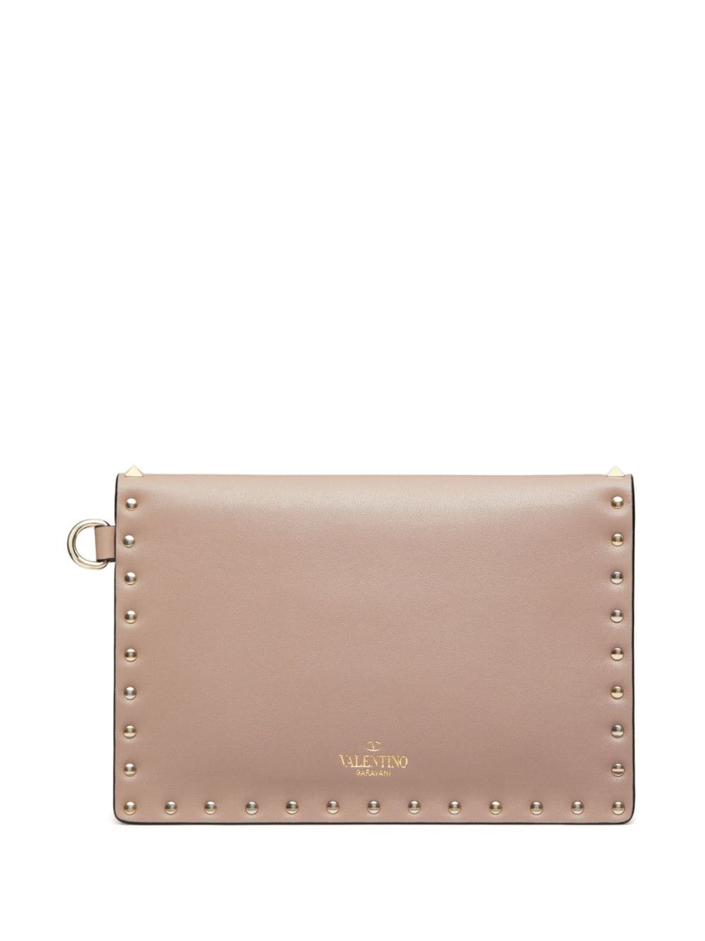 Valentino Garavani Rockstud leather clutch bag