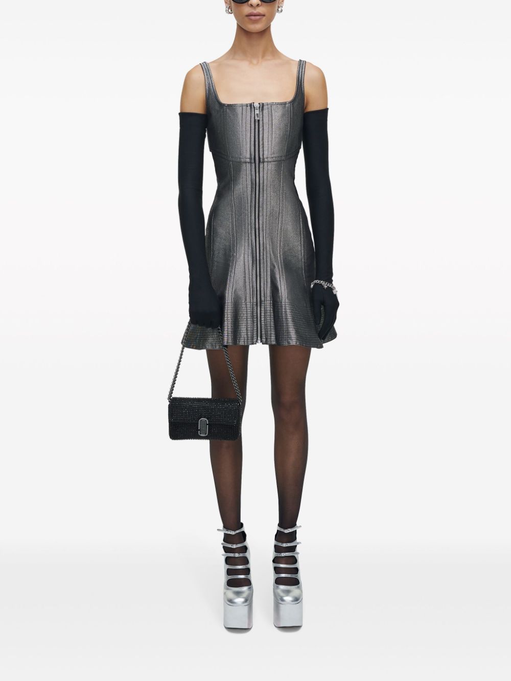 Marc Jacobs The Rhinestone J Marc Mini shoulder bag