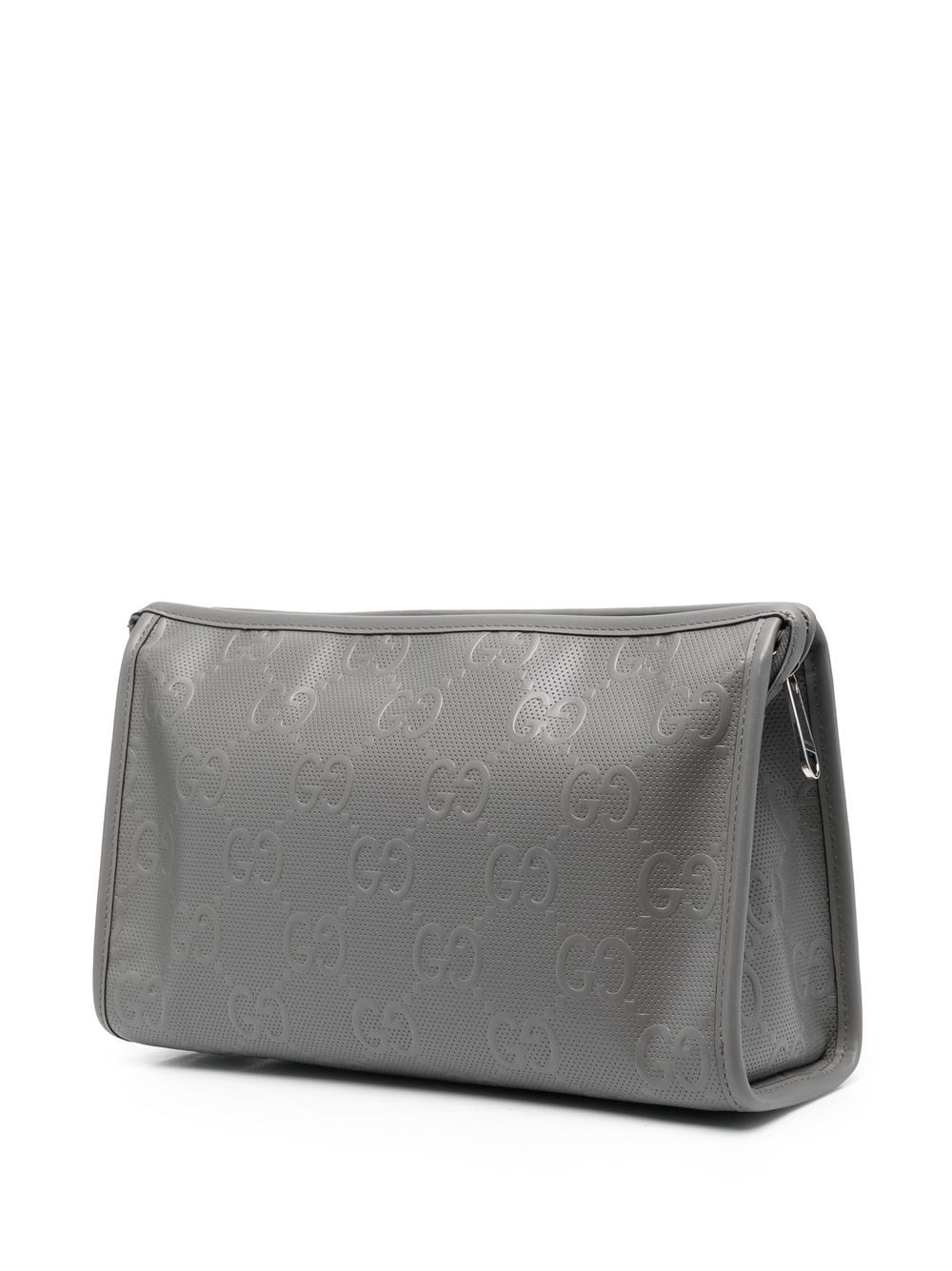 G*u*i gg monogram-embossed clutch bag