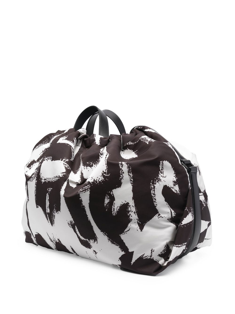 Alexander McQueen graffiti logo-print tote bag