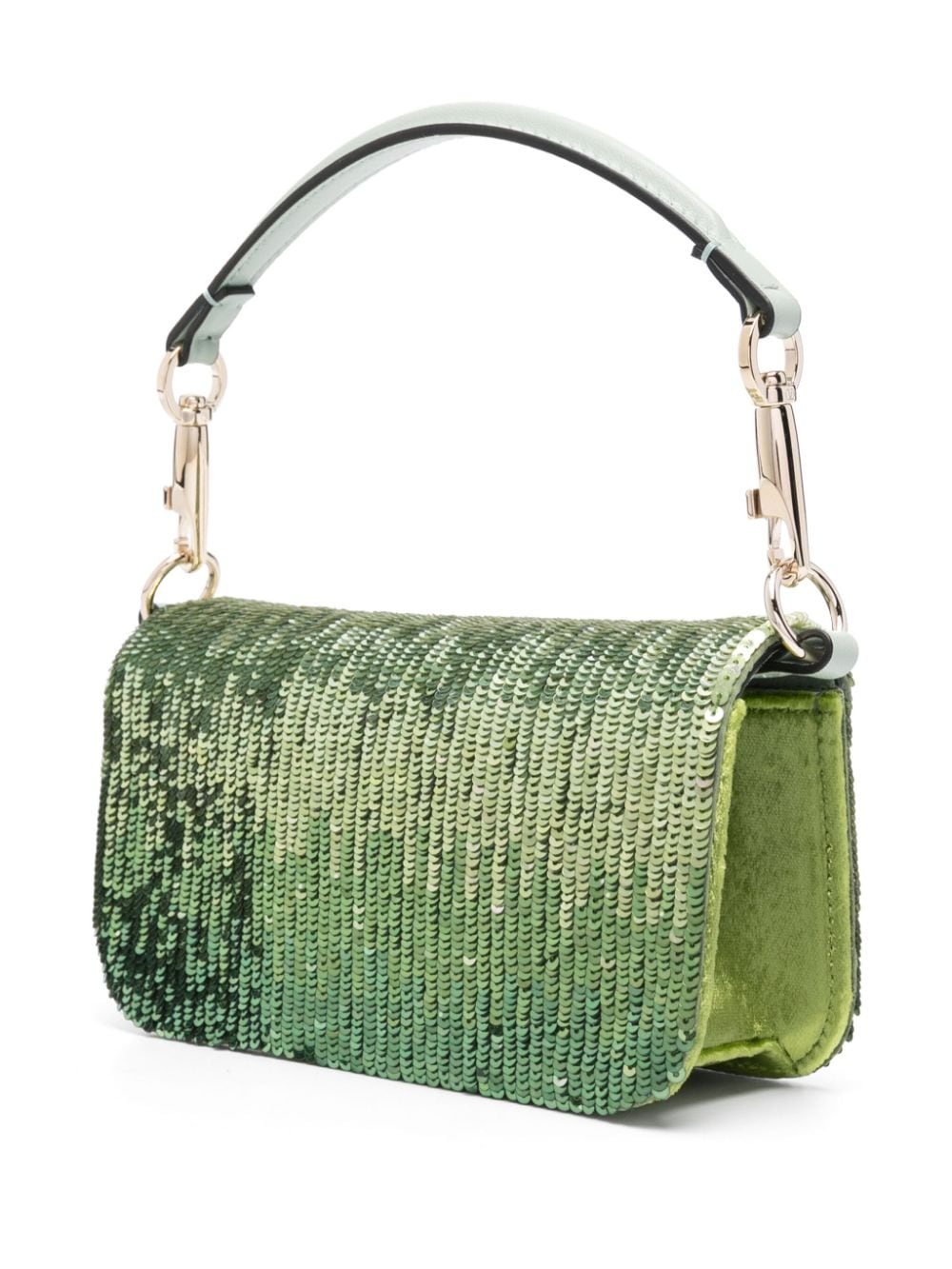 Valentino Garavani Locò sequin-embellished shoulder bag