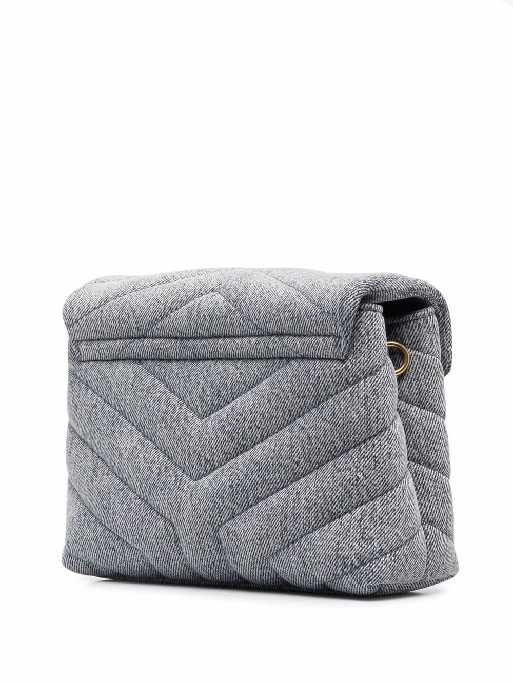 Saint Laurent Mono denim mini bag