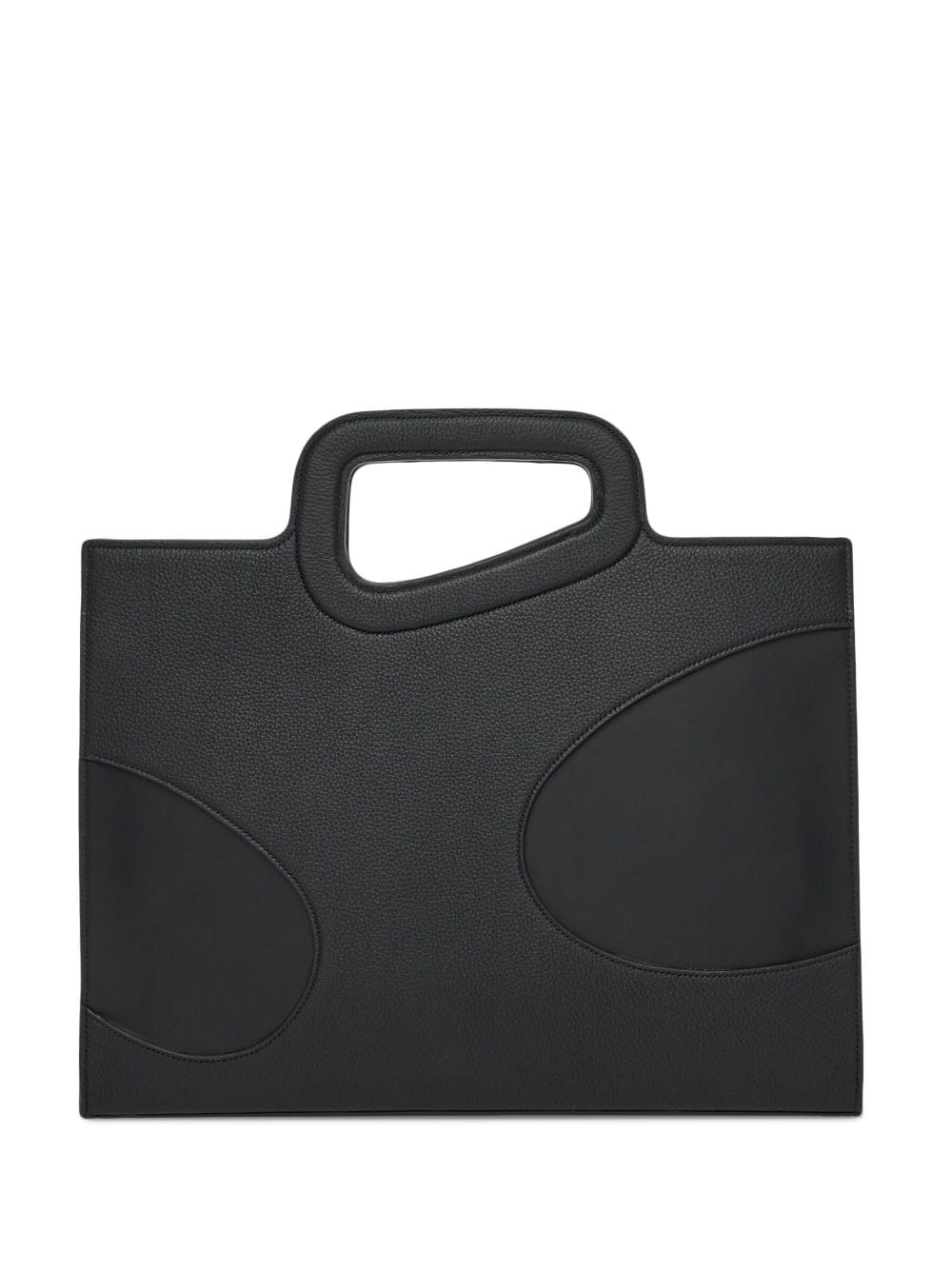 Ferragamo cut-out detail leather briefcase