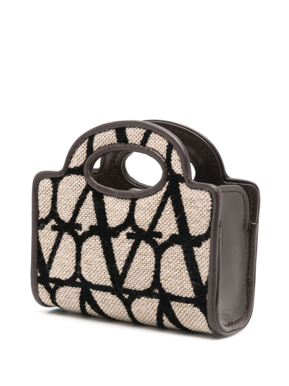 Valentino Garavani micro Le Troisième monogram-jacquard tote bag