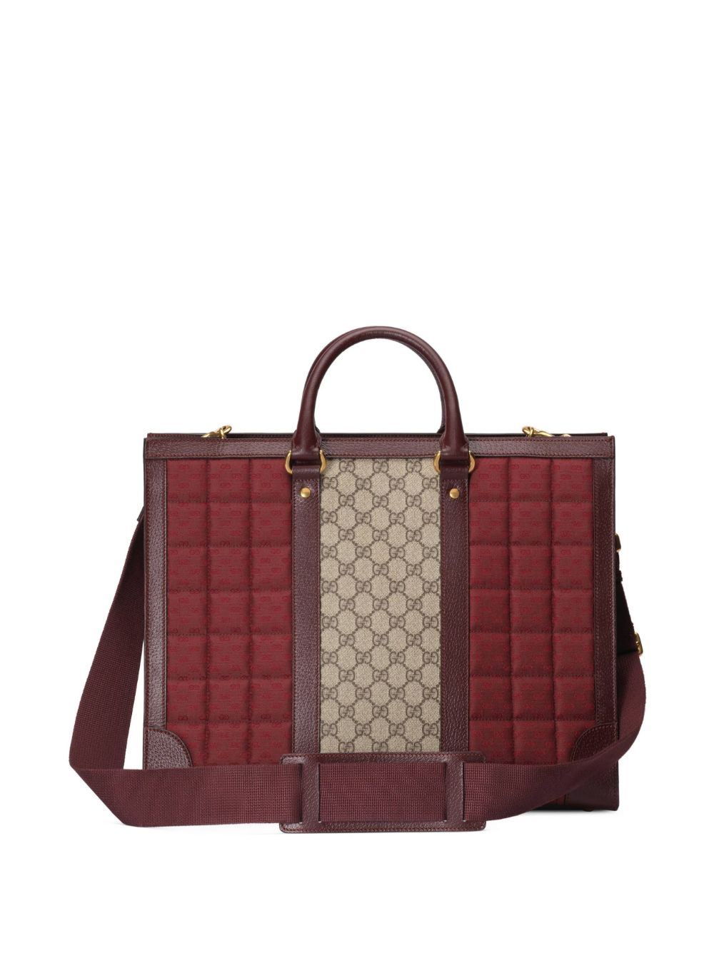 G*u*i large mini gg canvas tote bag