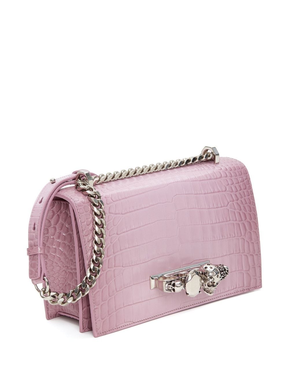 Alexander McQueen Skull-plaque clutch bag