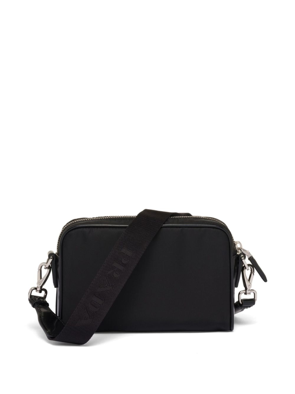 Pra*a bandolera triangle-logo messenger bag