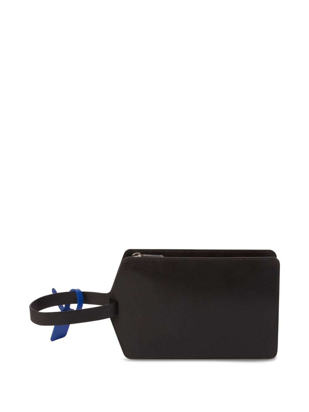 Off-White medium Zip Tie clutch bag