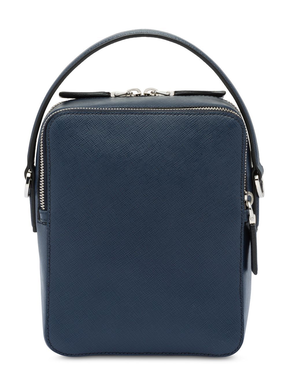 Pra*a saffiano leather shoulder bag