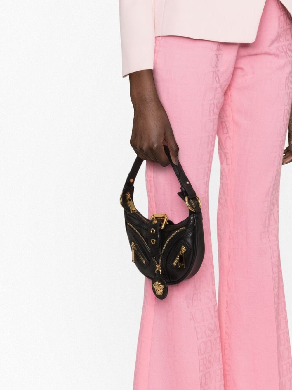 Versace x Dua Lipa mini Repeat shoulder bag