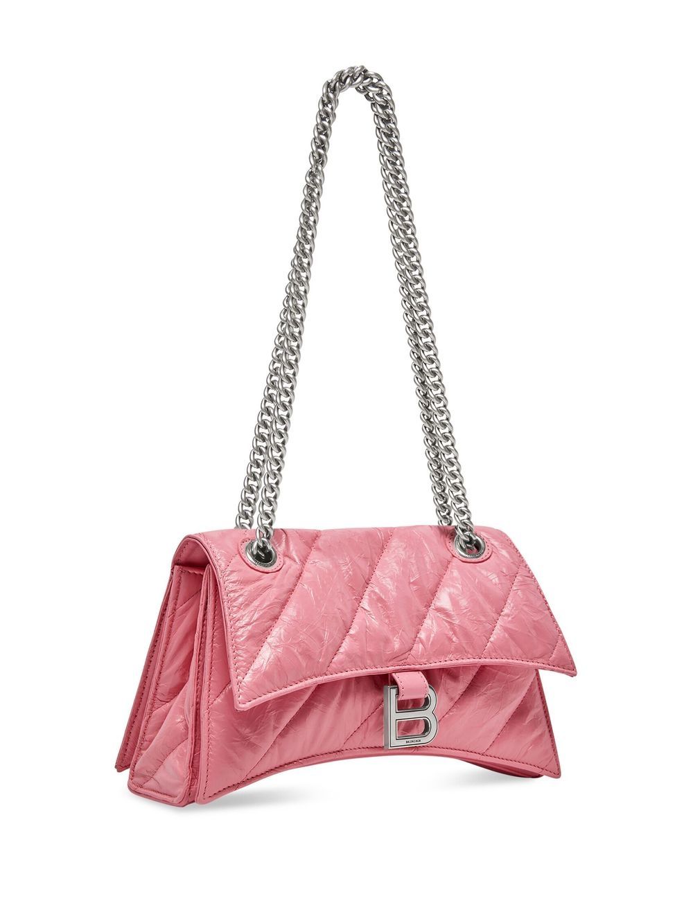 Ba*len*cia*ga crush quilted shoulder bag