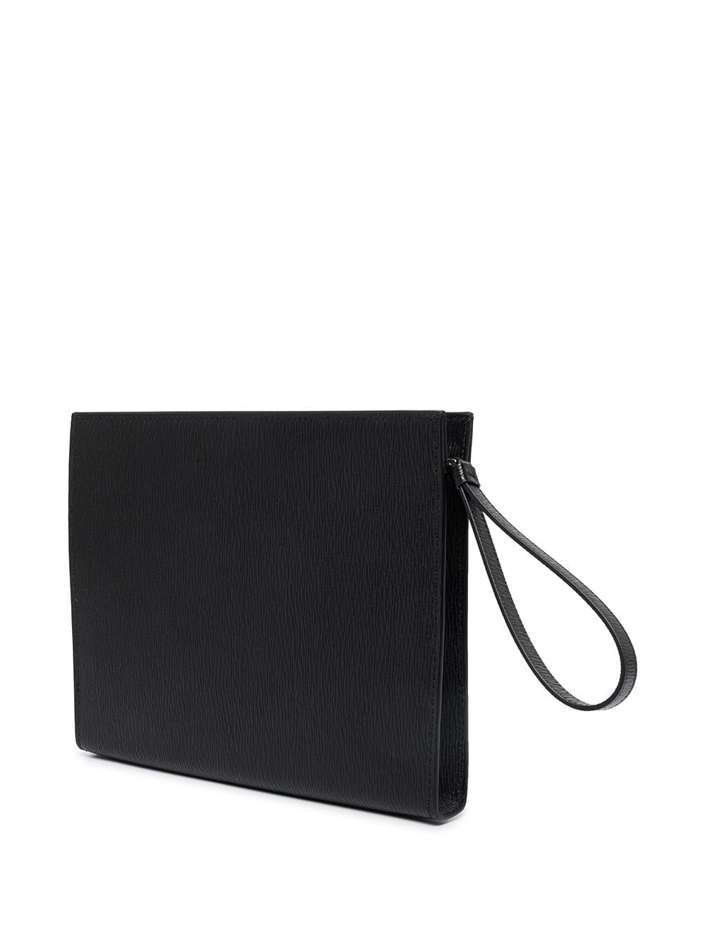 Ferragamo Gancini logo-embellished pouch