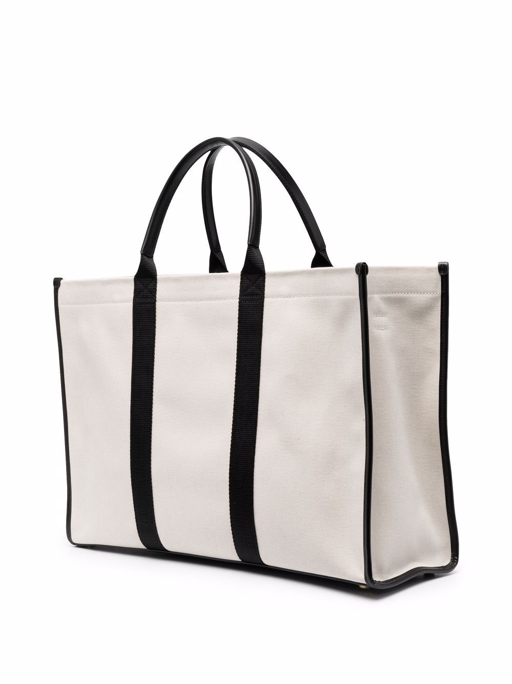 Ba*len*cia*ga two-tone organic cotton tote