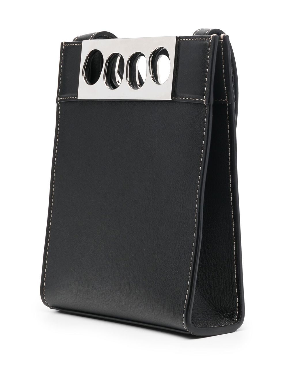 Alexander McQueen The Grip leather messenger bag