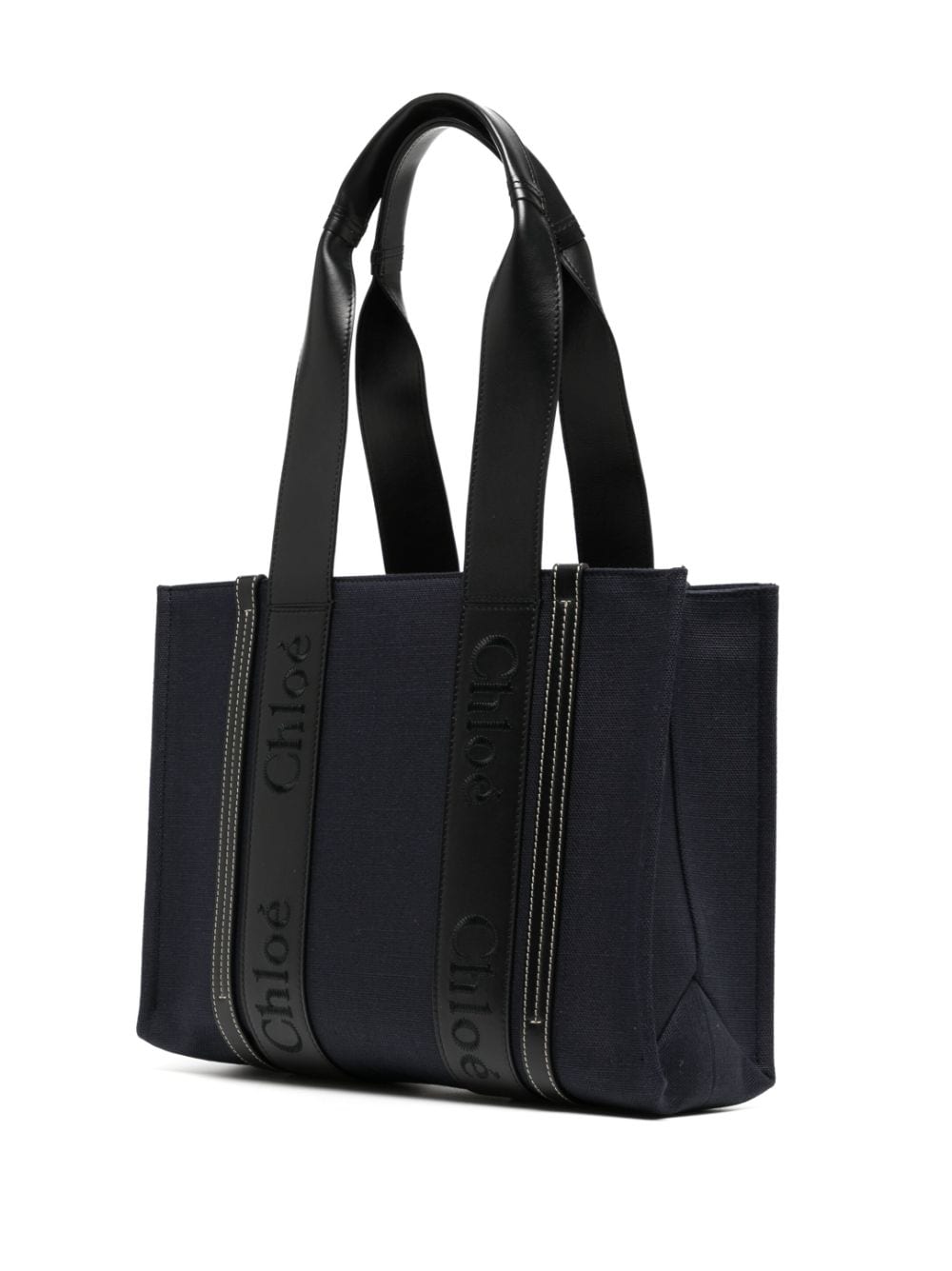 Chloé Woody denim tote bag