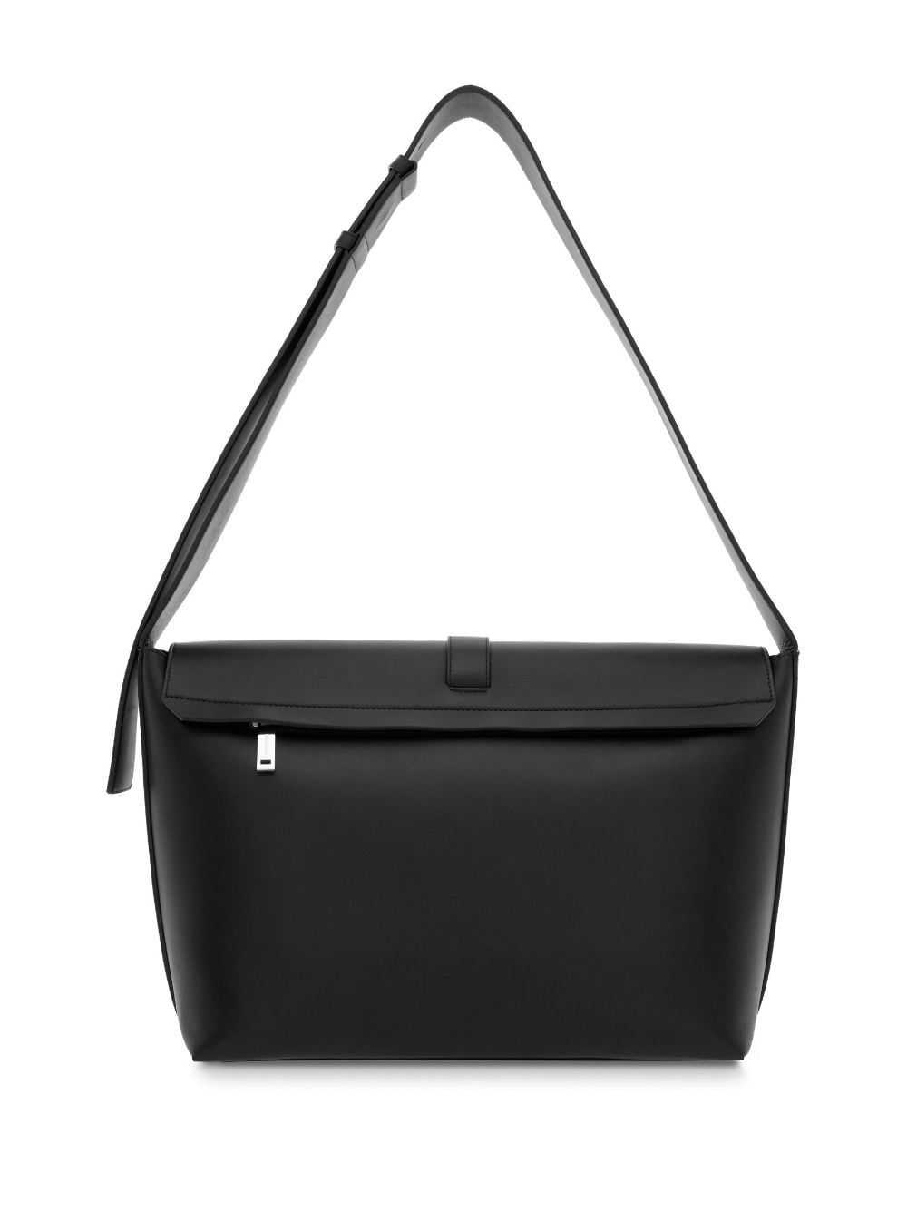 Ferragamo Gancini-buckle leather messenger bag