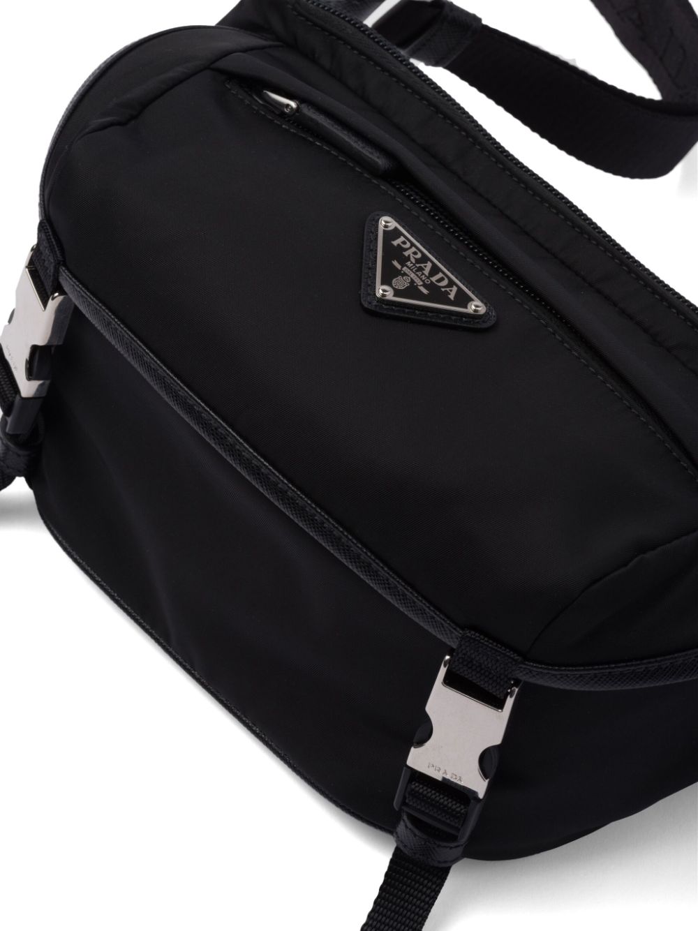 Pra*a re-nylon triangle-logo shoulder bag