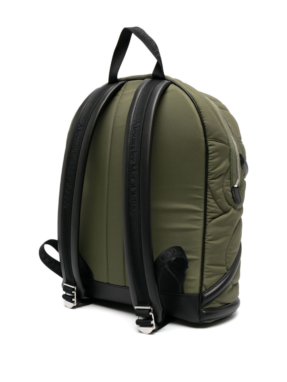 Alexander McQueen Pansies quilted backpack