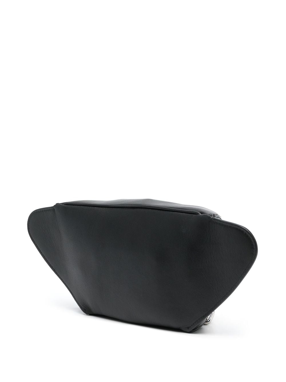 Alexander McQueen logo-print leather belt bag