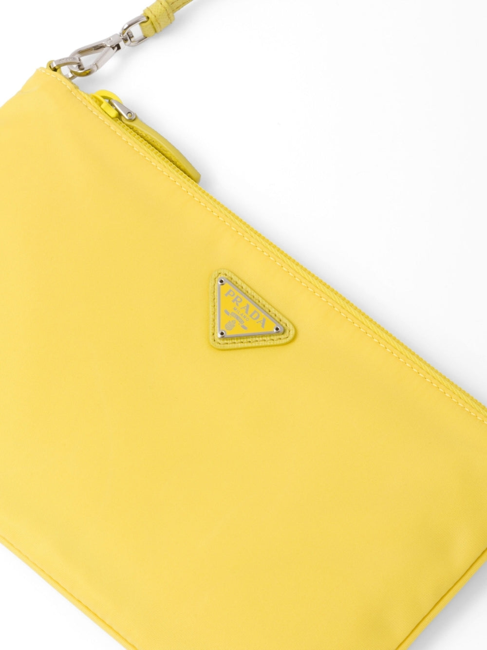 Pra*a re-nylon logo-plaque shoulder bag