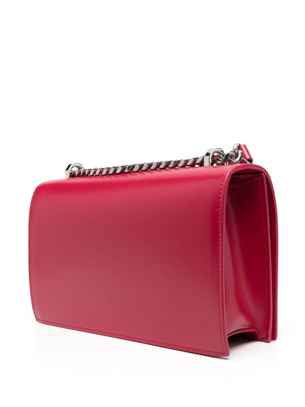 Alexander McQueen The Biker Jewelled leather crossbody bag