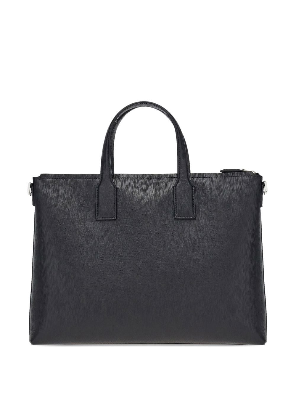 Ferragamo Gancini leather business bag