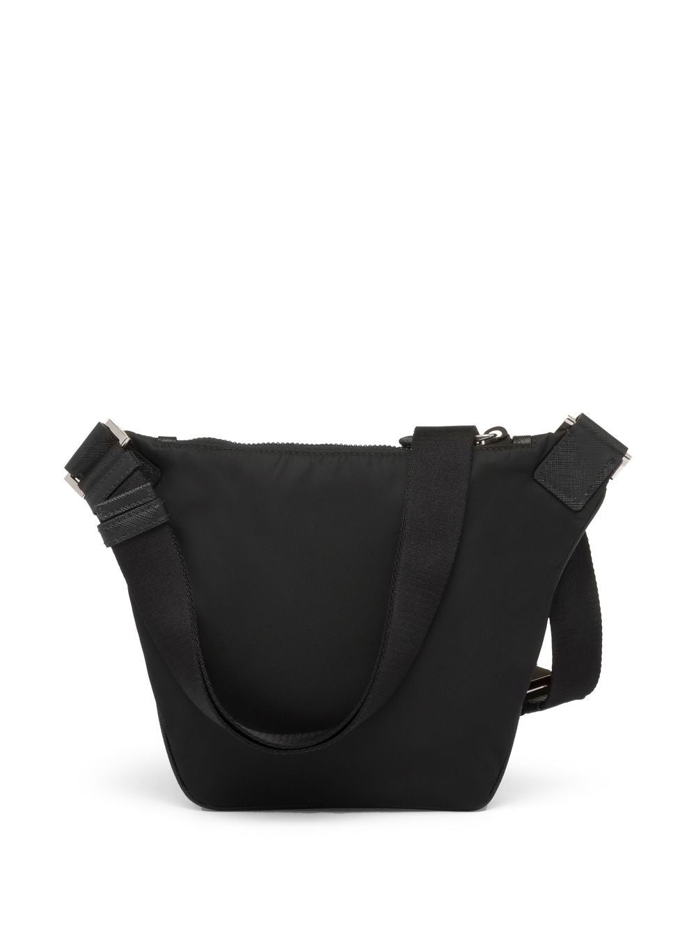 Pra*a recycled nylon saffiano leather shoulder bag