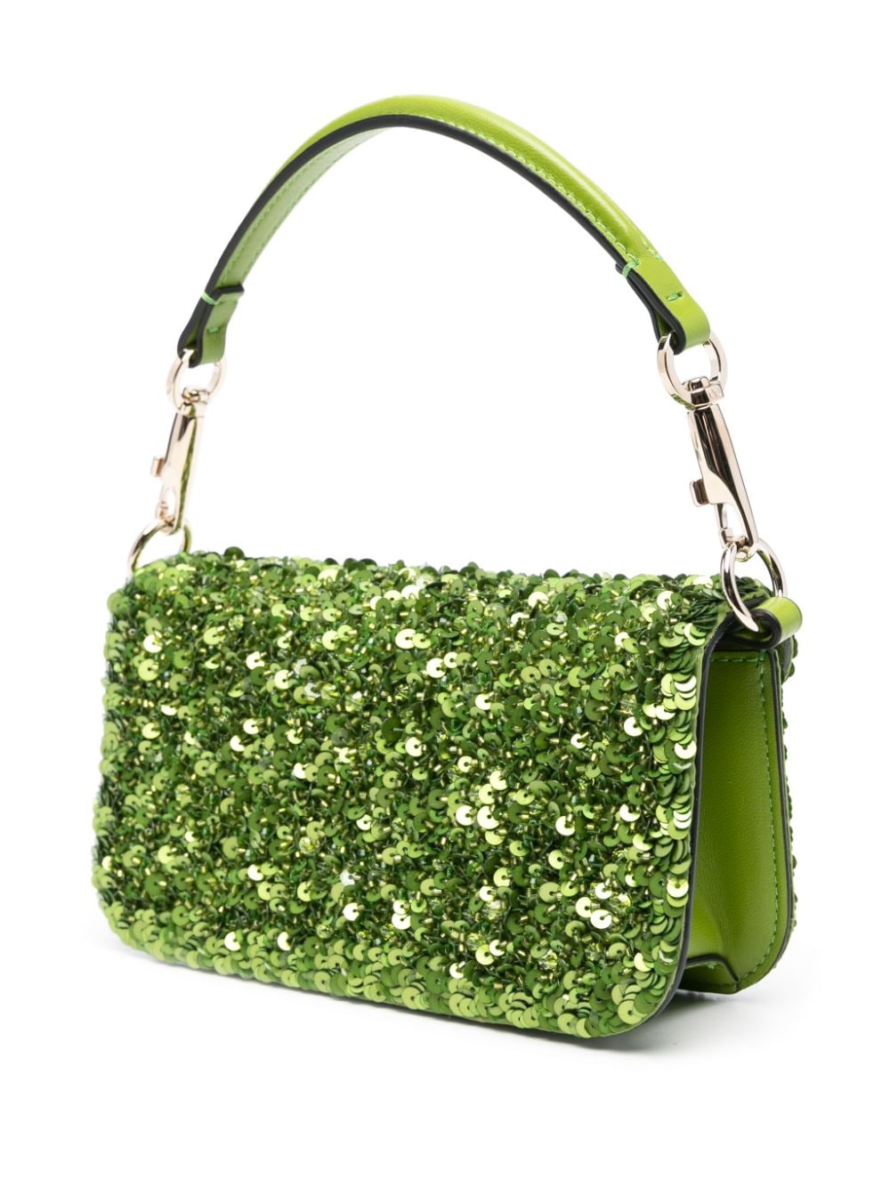 Valentino Garavani VLogo Signature sequin-embellished mini bag