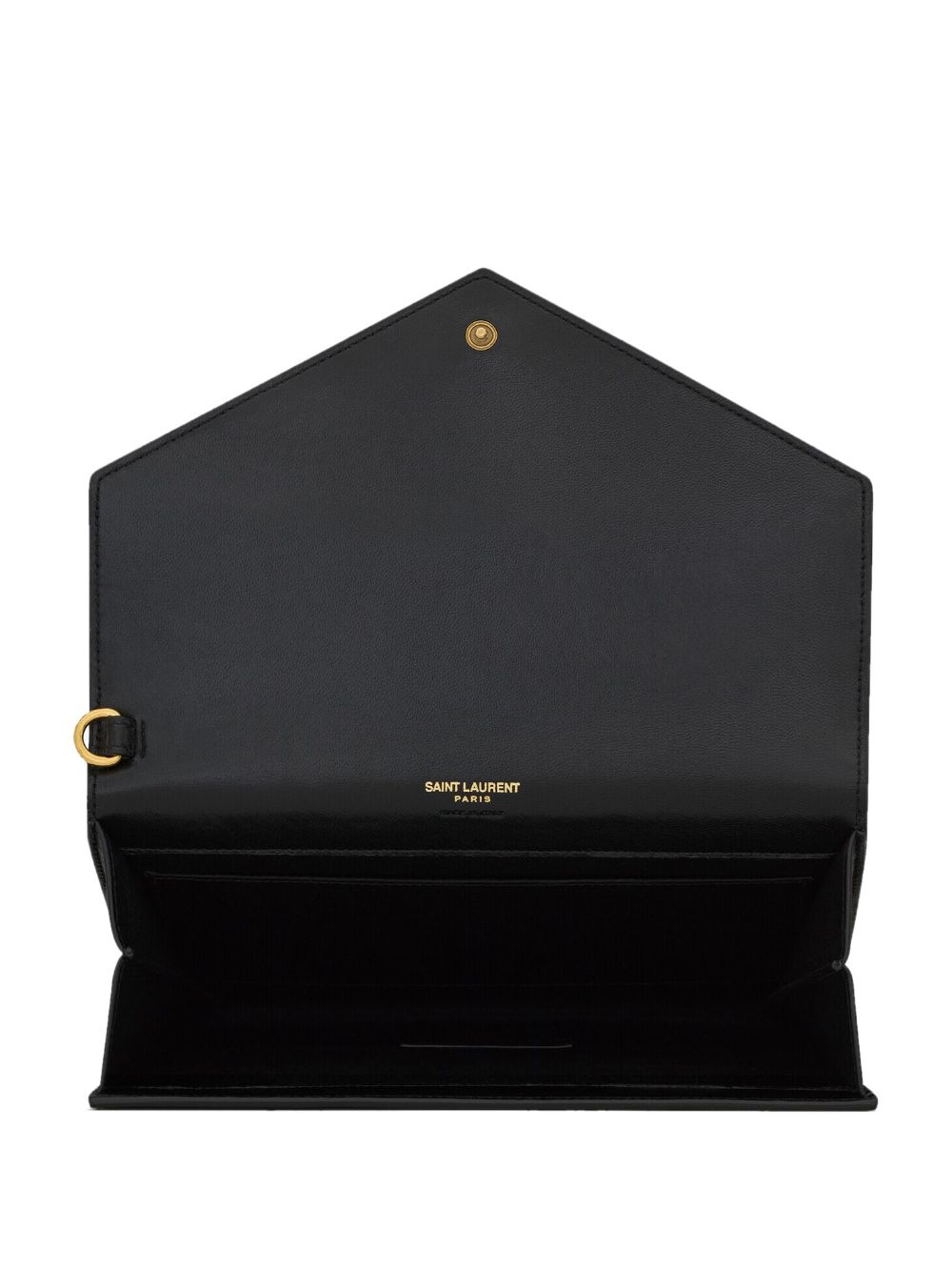 Saint Laurent Monogram plaque clutch bag