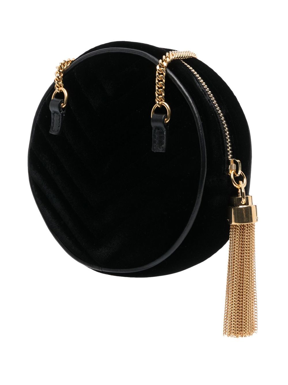 saint laurent marS*pio velvet pouch