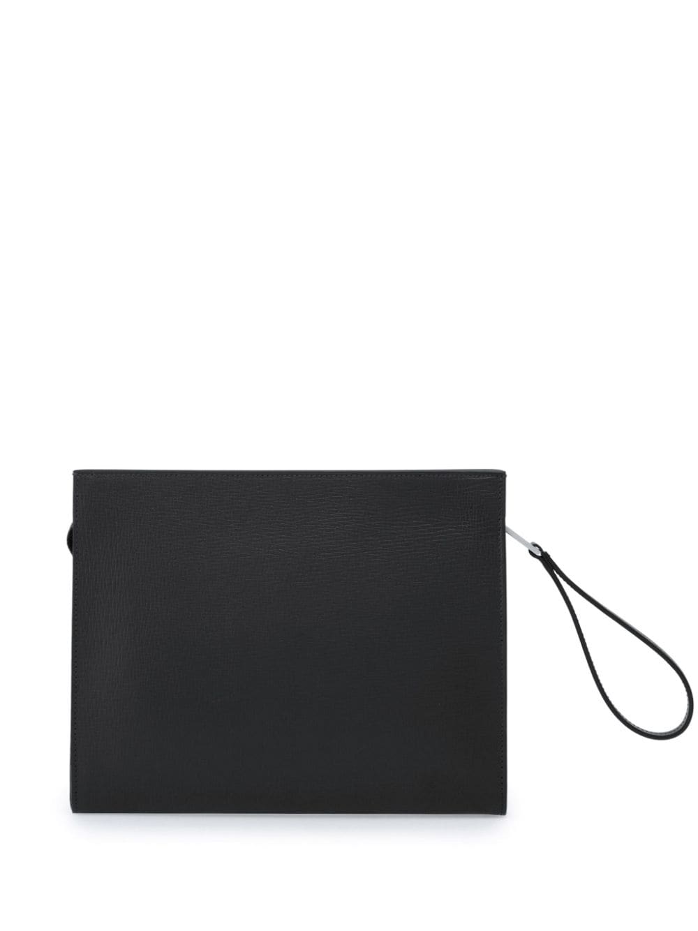 Ferragamo logo-print leather document holder