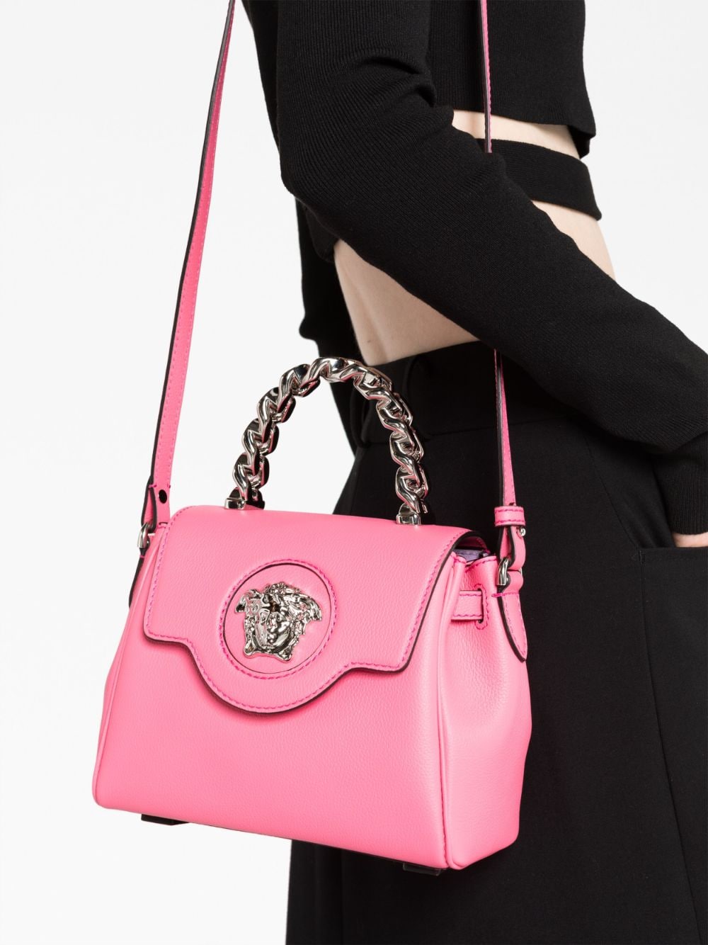 Versace small La Medusa top-handle bag